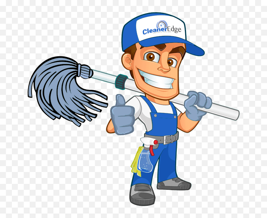 Window Cleaner Clipart Png Transparent - Cleaning Services Man Logo Emoji,Floor Clipart