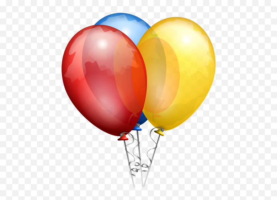 Free Birthday Balloons Transparent Background Download Free - Balloons Transparent Emoji,Balloons Transparent Background