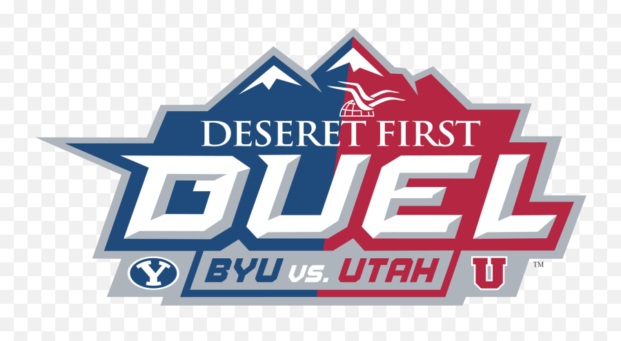 Deseret Duel On Tap For Wednesday - University Of Utah Athletics Deseret First Duel Emoji,Byu Logo