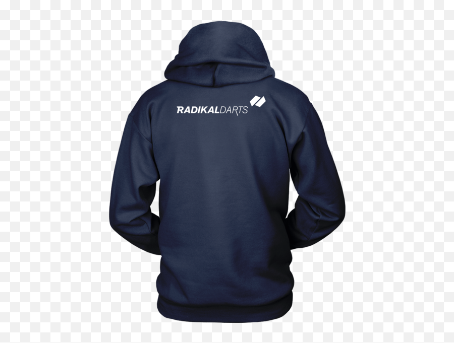 Radikal Darts Basic Hoodie - Am Not Perfect But I Am Limited Edition Emoji,Logo Placement