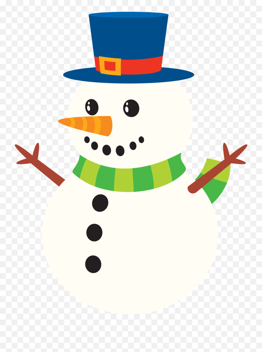Snowman Clipart Free - Snowman Images On Black Background Emoji,Snowman Clipart