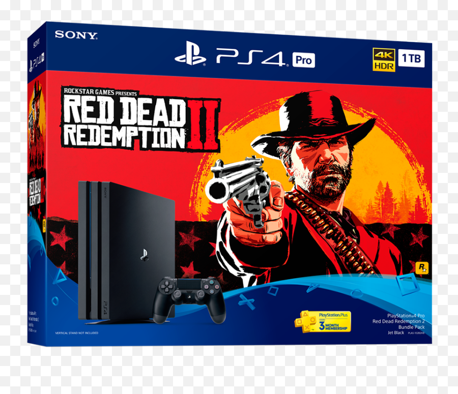 Playstation 4 Pro Red Dead Redemption 2 - Ps4 Pro Red Dead Redemption 2 Bundle Emoji,Red Dead Redemption 2 Png