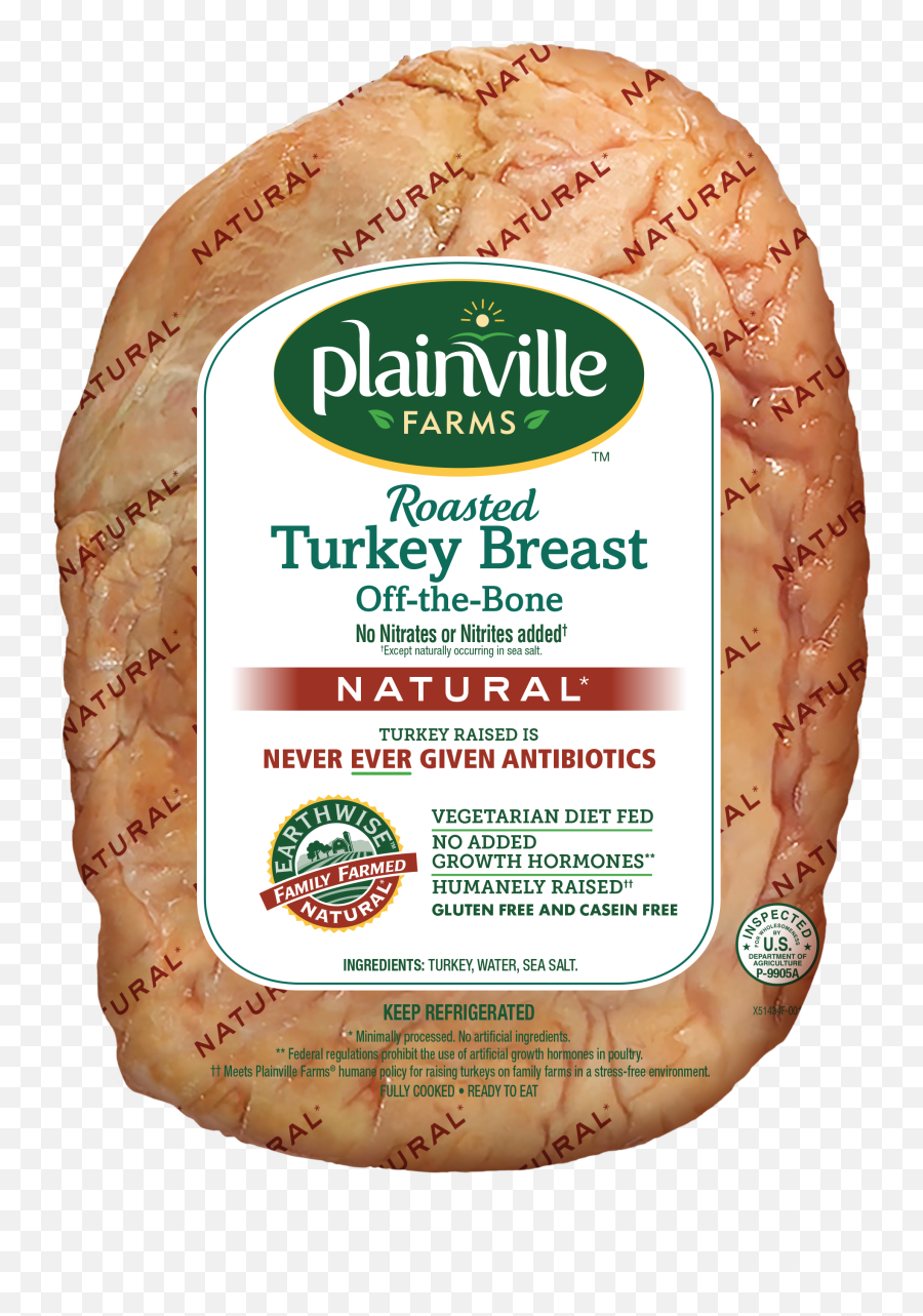 Natural Roasted Turkey Breast Bulk - Product Label Emoji,Cooked Turkey Png