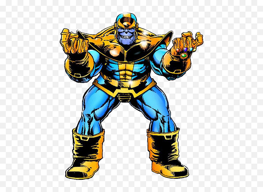 Thanos Png Transparent Images - Thanos Marvel Comic Png Emoji,Thanos Transparent Background