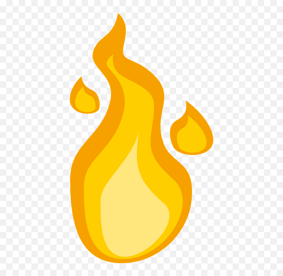 Flames Fire Clipart - Vertical Emoji,Fire Clipart