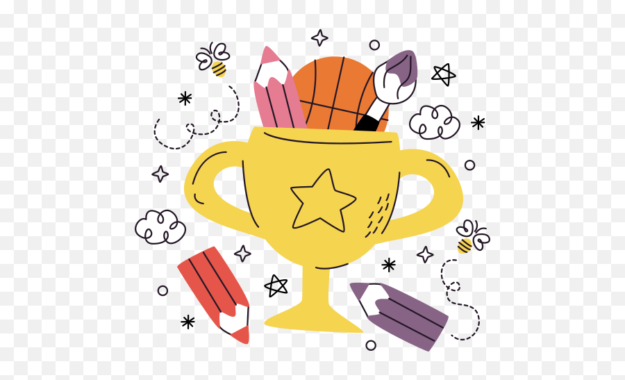 Back To School Stickers - Free Sports Stickers Emoji,Clipart Of A School