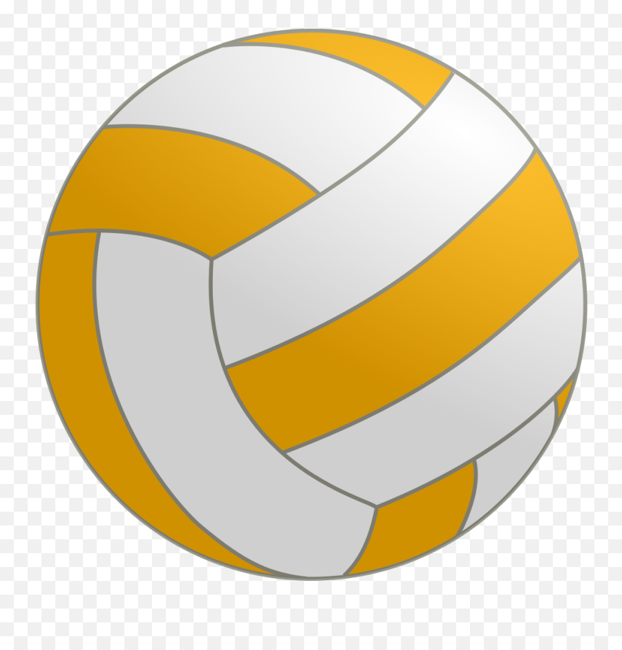 Yellow White Netball Ball Pnglib U2013 Free Png Library Emoji,White Sphere Png
