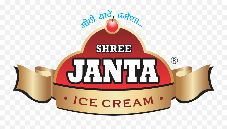 Ice Cream Logo - Janta Ice Cream Ahmedabad Transparent Png Janta Ice Cream Logo Emoji,Ice Cream Logo