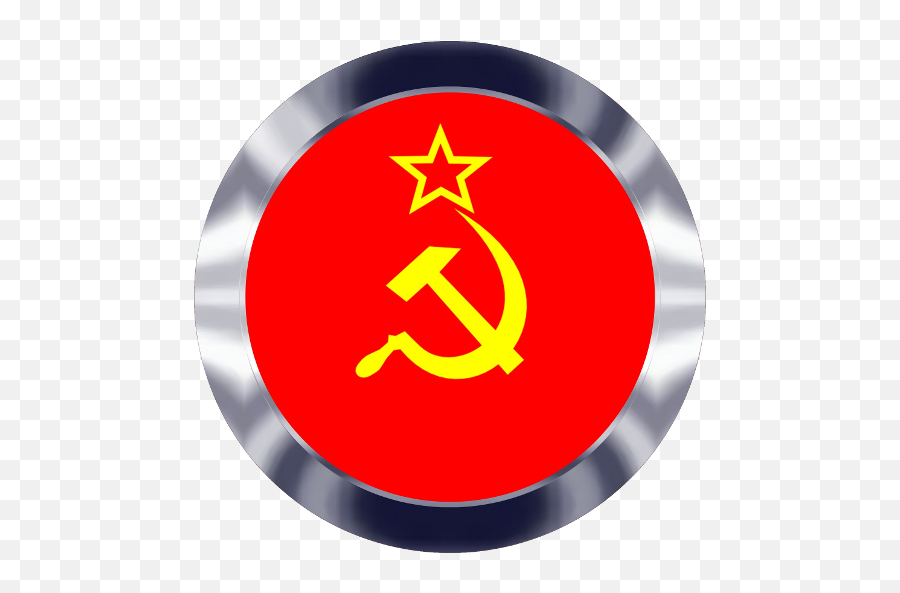 Soviet Button Communism Anthem Of Ussr Full Length U2013 Apps On Emoji,Ussr Flag Png