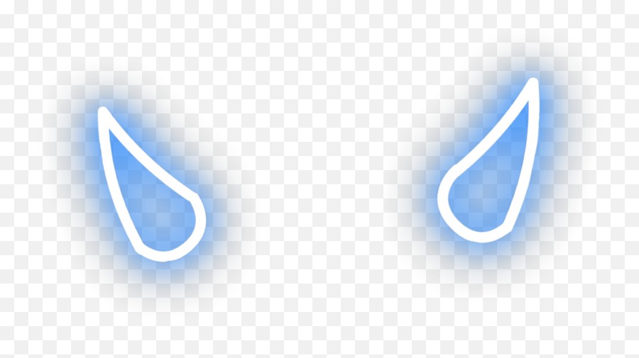 Blue Devil Horns - Gambar Tanduk Iblis Picsart Emoji,Horns Png