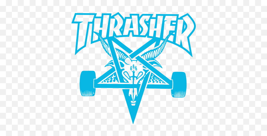 Download Thrasher Drawing - Full Size Png Image Pngkit Language Emoji,Thrasher Logo
