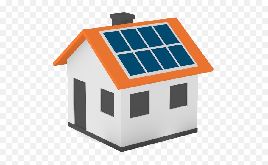 Download Solar System Clipart House - House Solar Panels Png Emoji,Solar System Clipart