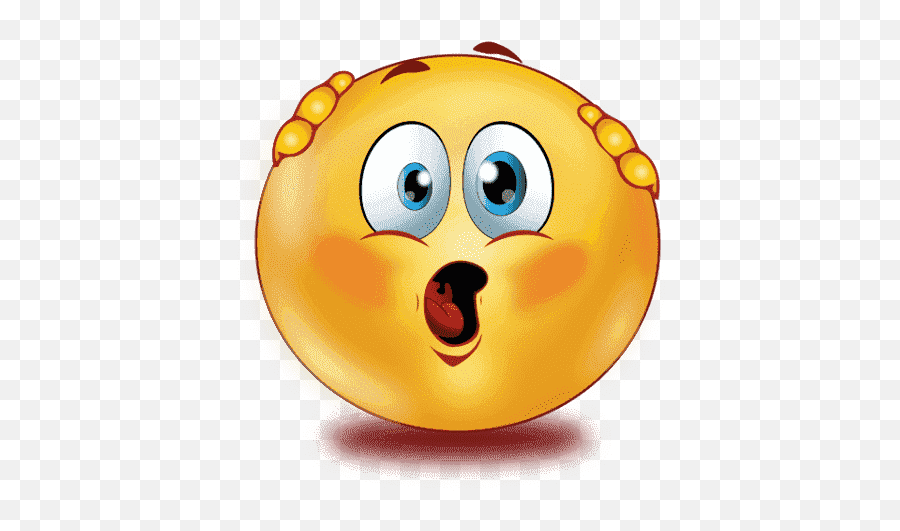 Shocked Emoji Png Clipart - Surprised Emoji Clipart Png,Emoji Clipart