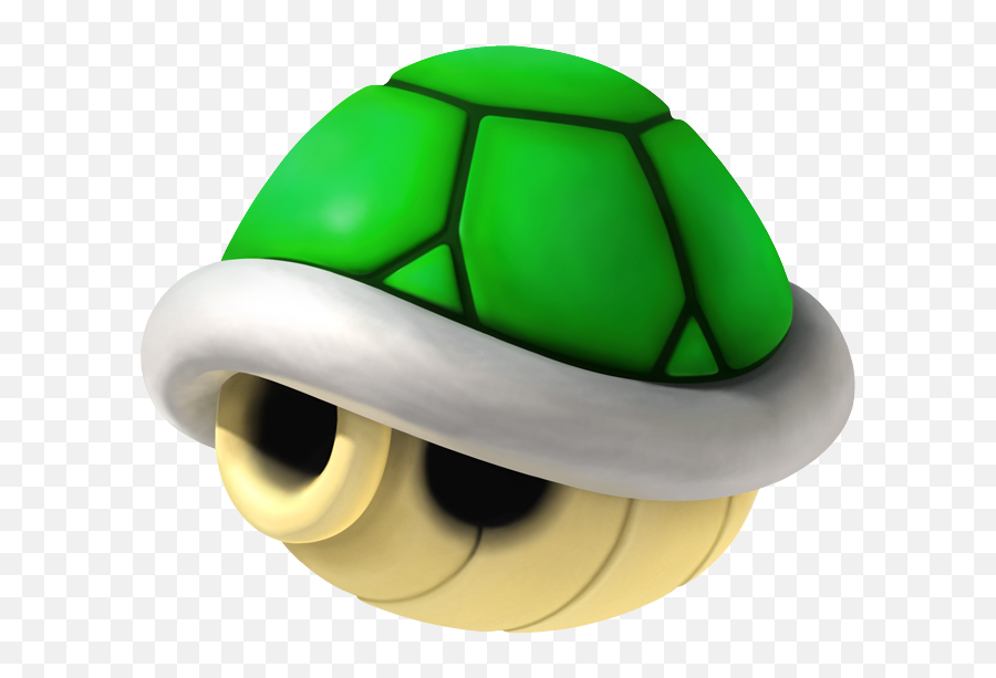 Green Shell - Mario Kart Green Shell Emoji,Shell Png