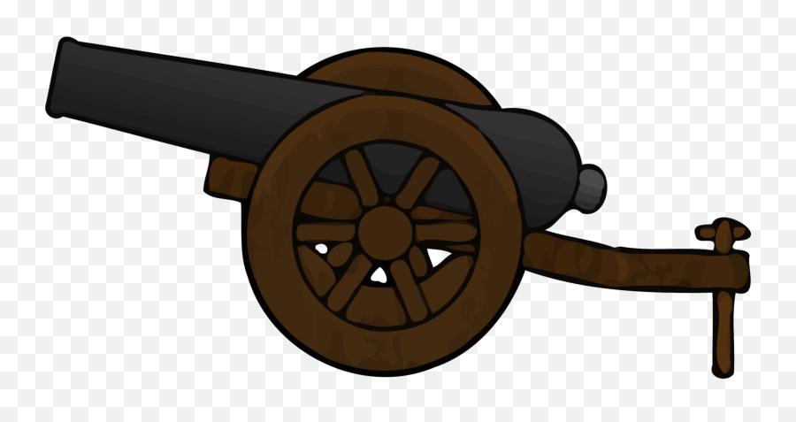 Cannon Clipart - Cannon Clipart Png Emoji,Cannon Clipart
