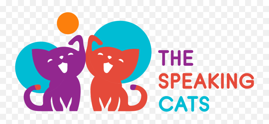 Youtube Channel - The Speaking Cats Online Language School Cute Language School Logo Emoji,Cute Youtube Logo