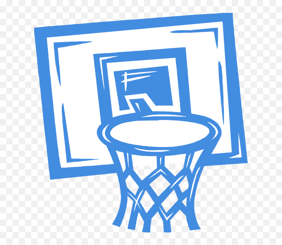 Basketball Net Vector Png - Sports Related Bulletin Board Basketball Board Decoration Emoji,Basketball Net Clipart