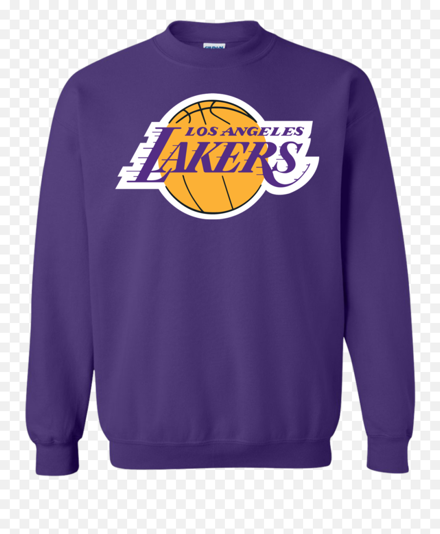 Lakers Sweatshirt Sweater - Ninonine Long Sleeve Emoji,Laker Logo