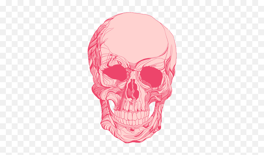 Pastel Minecraft Skin - Pink Transparent Skull Emoji,Vanossgaming Logo