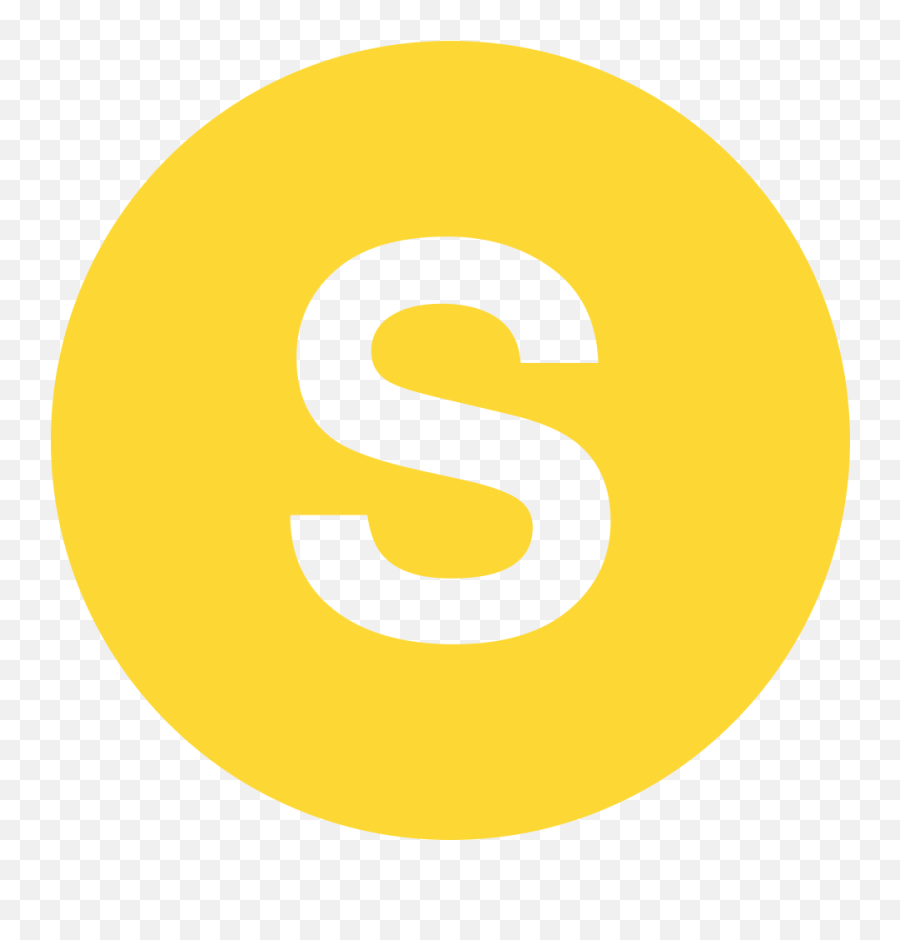 Eo Circle Yellow Letter - Letter S Emoji,Yellow Circle Png