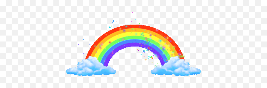 Rainbow Confetti Gif Transparent Background - Novocomtop Animated Rainbow Gif Png Emoji,Confetti Gif Transparent