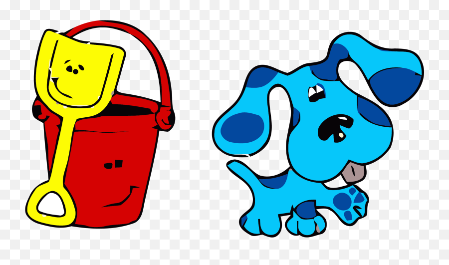 Bubbles Clipart Blues Clue - Pail Blues Clues Clipart Emoji,Blue's Clues Logo