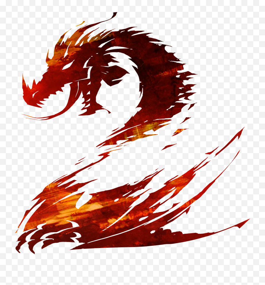 Download Guild Icons Symbol Wars Dragon Game Computer Hq Png - Guild Wars 2 Logo Emoji,Dragon Logos