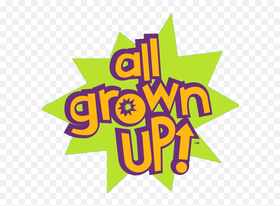 All Grown - Rugrats All Grown Up Tittle Emoji,Rugrats Logo