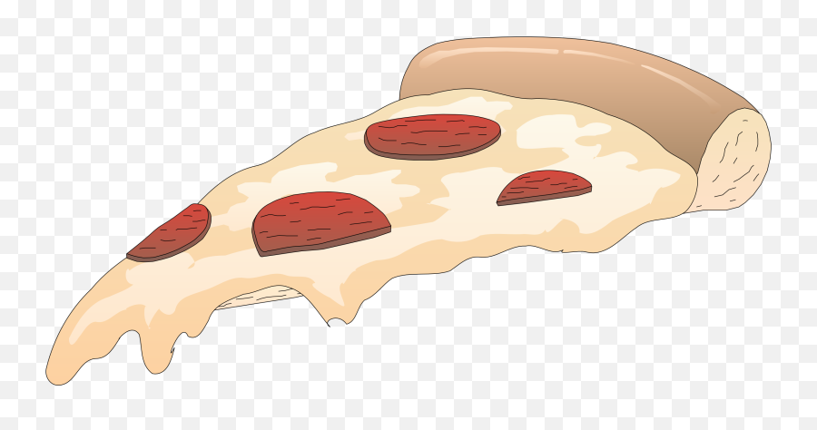 Pizza Pepperoni Clip Art - Pizza Cliparts Background Png Pizza Slice Large Cartoon Emoji,Pizza Clipart