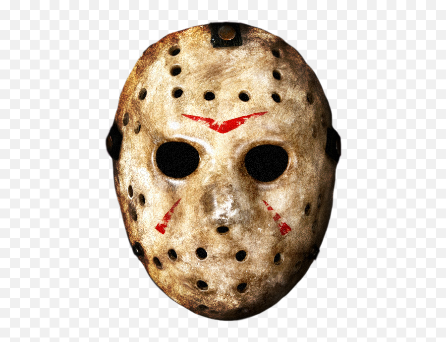 Jason Mask Jason Voorhees Hockey Mask - Friday The 13th Iphone X Emoji,Jason Mask Png