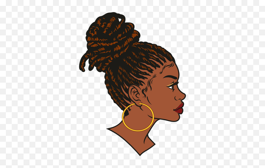 Black Woman With Dreadlocks Svg Woman With Dreadlocks Svg Emoji,Black Queen Clipart