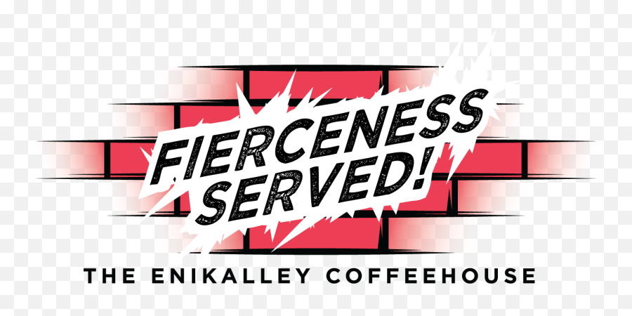 Fierceness Served U2014 The Enikalley Coffeehouse Emoji,Coffee House Logo