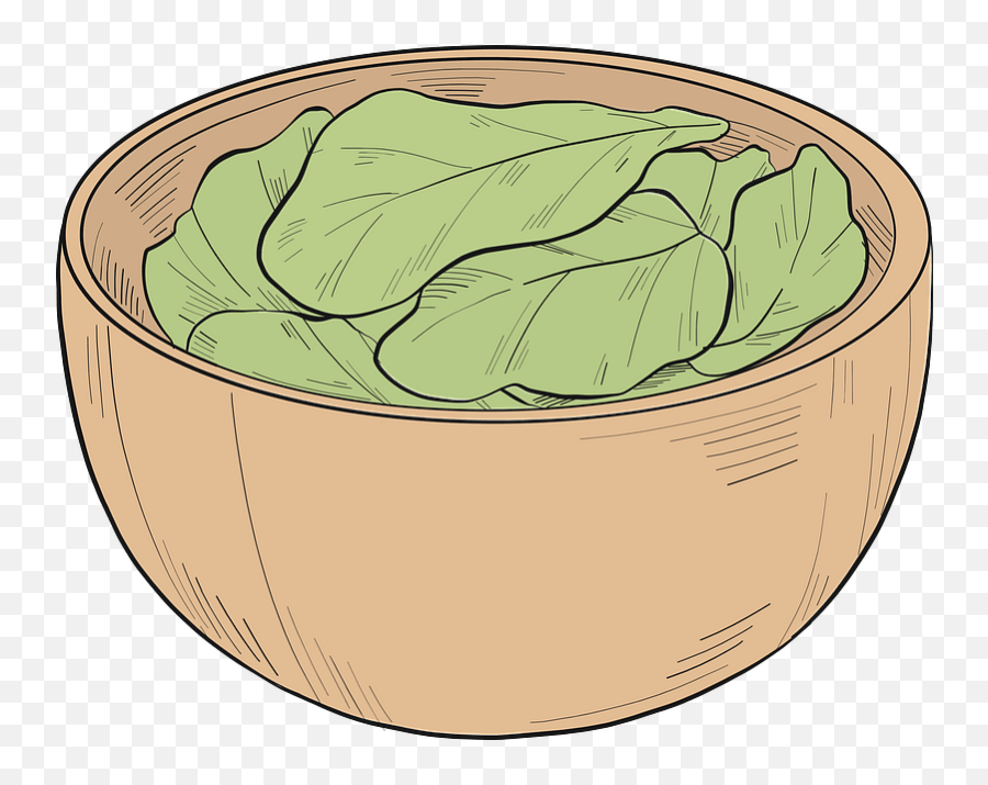Lettuce Clipart - Bowl Emoji,Lettuce Clipart