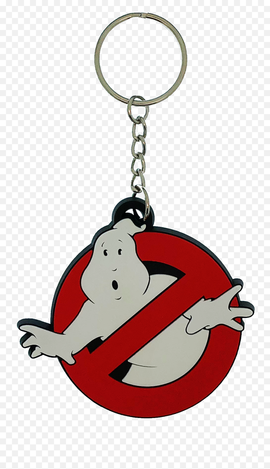 Ghostbusters Rubber Key Chain - Ghostbusters Emoji,Ghostbusters Logo