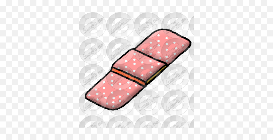Bandaid Picture For Classroom Therapy Use - Great Bandaid Red Meat Emoji,Bandaid Clipart
