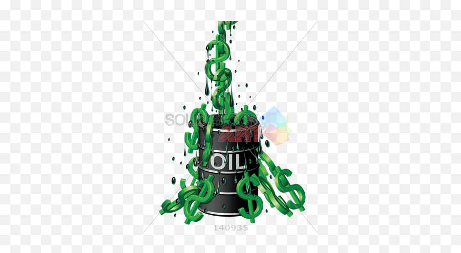 Oil Barrels With Money Sign Full Size Png Download Seekpng - Vertical Emoji,Money Sign Png