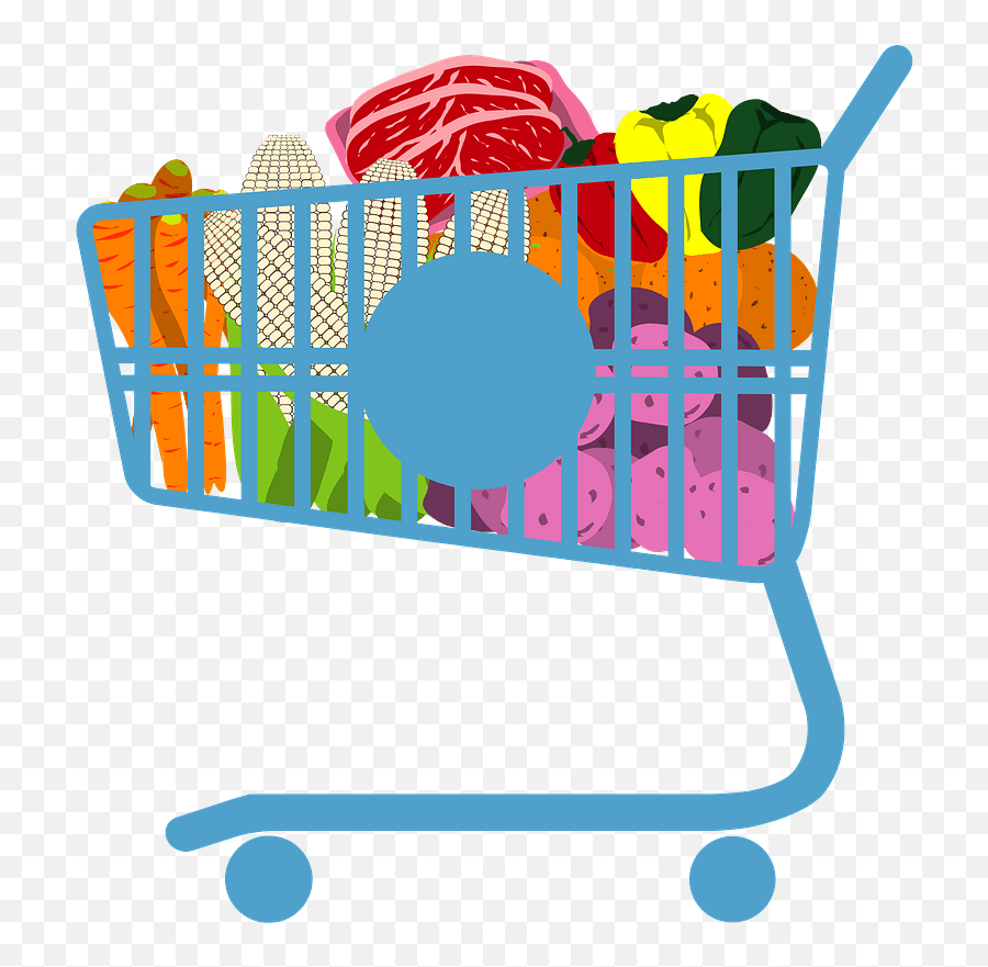 Shopping Cart Clipart Free Download Transparent Png - Dot Emoji,Shopping Cart Clipart