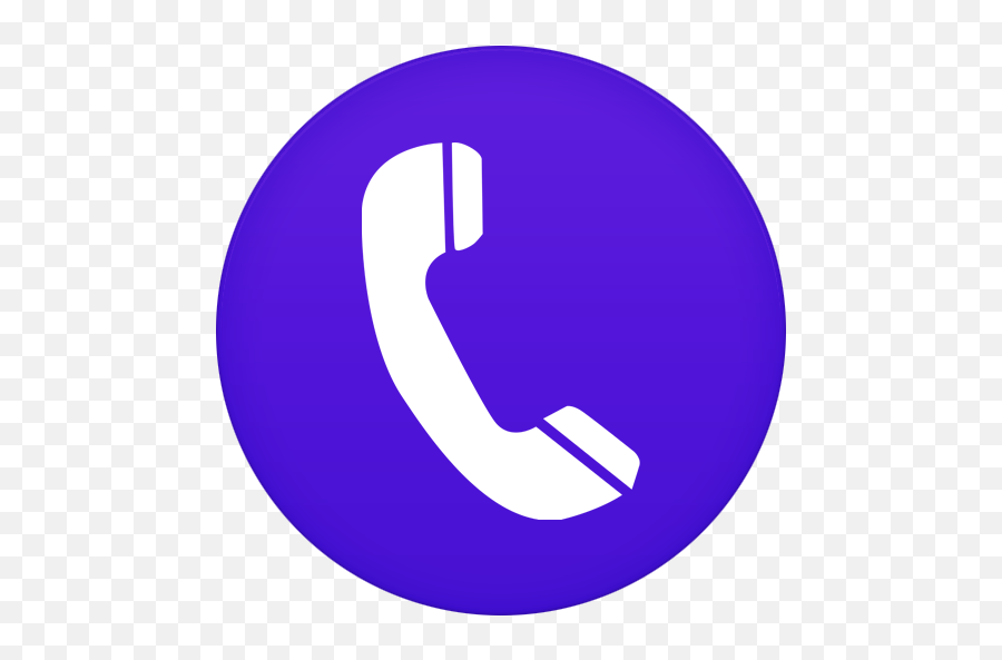 Telephone Png Photo Png Mart - Purple Telephone Icon Png Emoji,Telephone Png