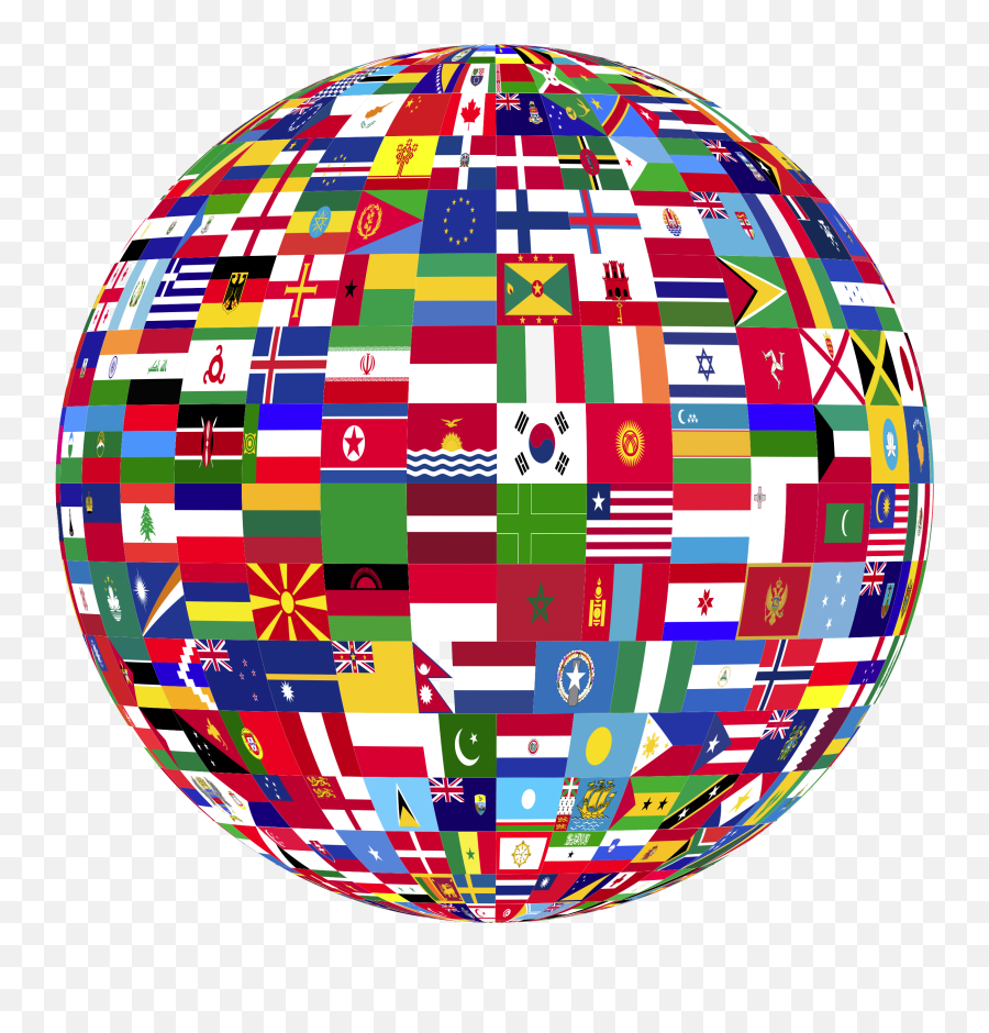 Clipart World Flags Clipart World Flags Transparent Free - Globe Flag Of The World Emoji,Venezuela Flag Png