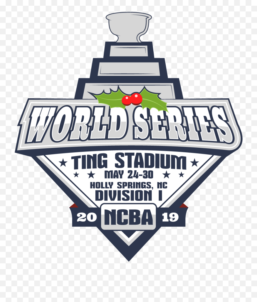 National Championship - Ncba World Series Division 1 Emoji,World Series Logo
