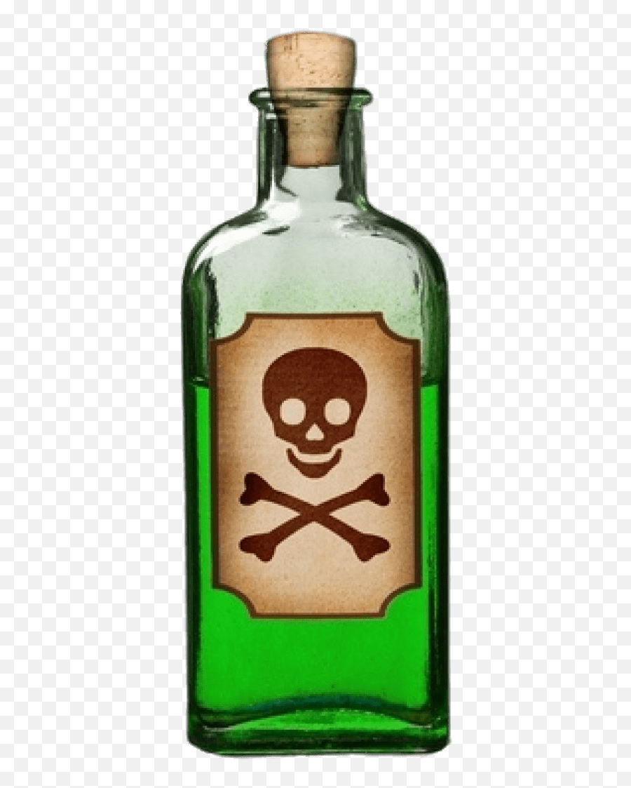 Jpg Library Stock Of Green Transparent - Bottle Poison Emoji,Poison Clipart