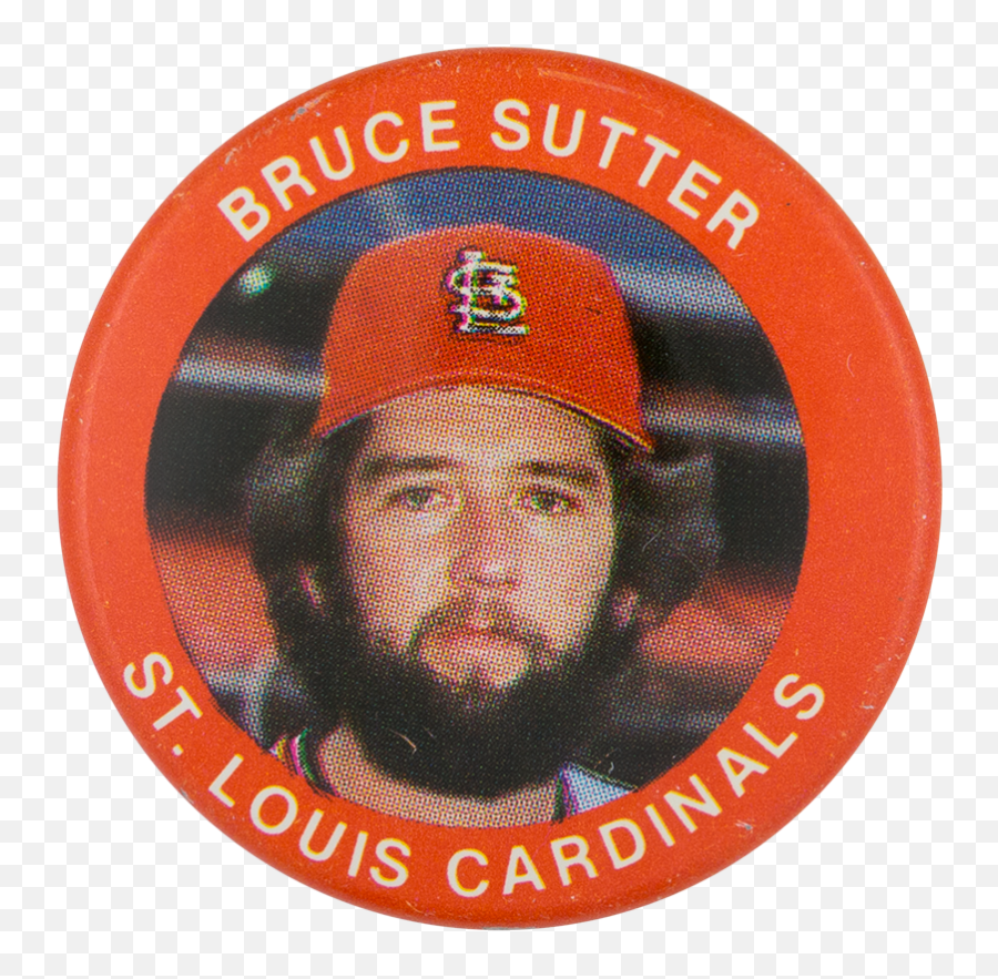 Bruce Sutter St Louis Cardinals Busy Beaver Button Museum - Cricket Cap Emoji,St Louis Cardinals Logo