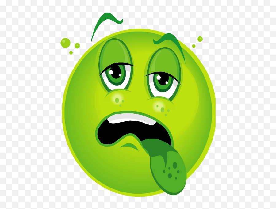 Green Sick Smiley - Face Clipart Clipart Suggest Cartoon Sick Face Emoji,Shy Clipart