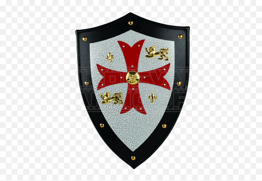 Knights Templar Crusader Shield - Knights Crusader Shield Emoji,Templar Logo
