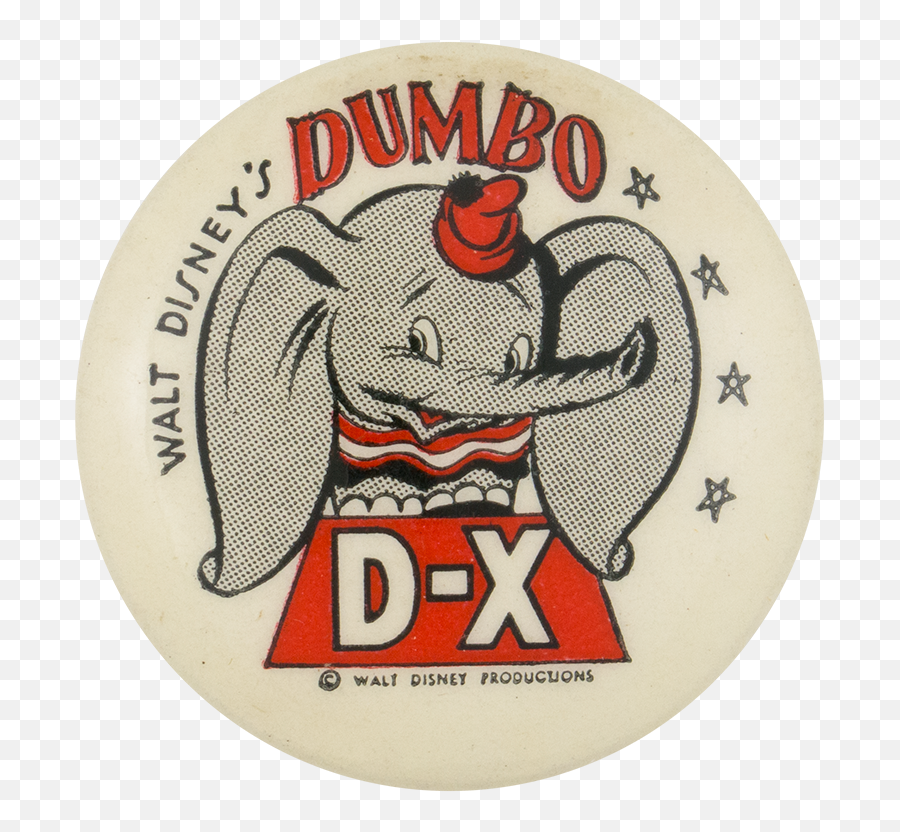 Walt Disneyu0027s Dumbo Busy Beaver Button Museum - Walt Disney Dumbo Stick Pin Kay Kamen Ltd Emoji,Dumbo Png