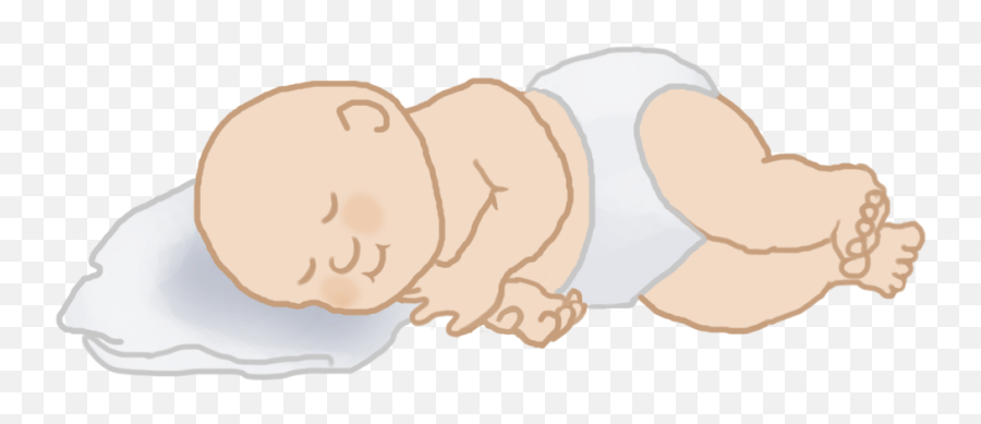 Baby Clipart - Baby Sleeping Emoji,Sleeping Baby Clipart