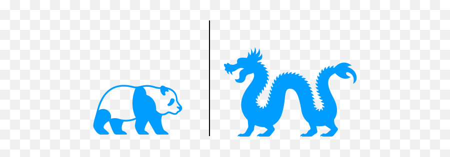 A Panda Or A Dragon Emoji,Chinese Dragon Transparent