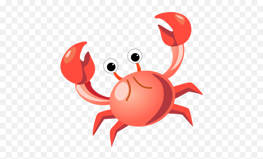 Crab Cartoon Clipart Illustration Free Stock Photo - Public Emoji,Blue Crab Clipart