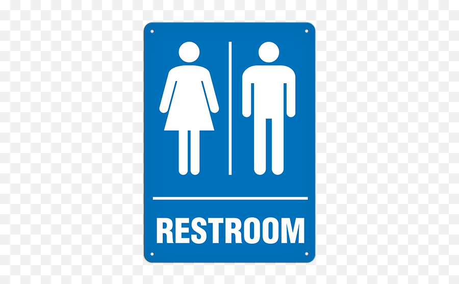 Restroom Femalemale Sign Incom - Manufacturing Emoji,Restroom Logo