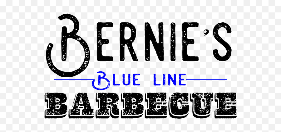Menu Bernieu0027sbluelinebbq Emoji,Blue Line Logo
